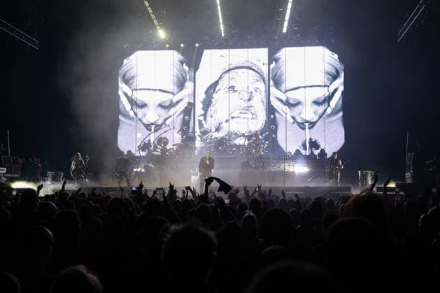 PXL_Till Lindemann concert Till Lindemann performs during his concert at Arena Zagreb in Zagreb, Croatia on December 10, 2025.  MatijaxHabljak PIXSELL