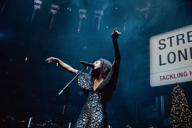 Corinne Bailey Rae performing live at Streets Of London s Starry Night at Royal Albert Hall in London, United Kingdom, on 10 December 2025 Corinne Bailey Rae performing live at Streets Of London s Starry Night at Royal Albert Hall in London, United Kingdom, on 10 December 2025, Credit:Sarah Tsang Avalon  Copyright: xSarahxTsangx xAvalonx 1058369264