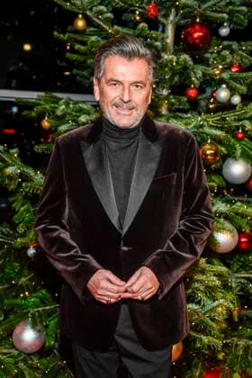 ABBleipzig Thomas Anders Saenger at the Christmas tree ball as a guest on the red carpet at the 31 Jose Carreras Gala in the Media City Leipzig, on 10 12 25 Saxony Germany