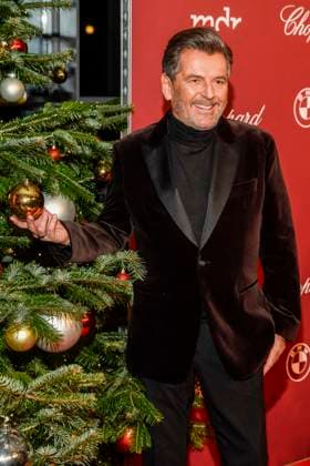 ABBleipzig Thomas Anders Saenger at the Christmas tree ball as a guest on the red carpet at the 31 Jose Carreras Gala in the Media City Leipzig, on 10 12 25 Saxony Germany