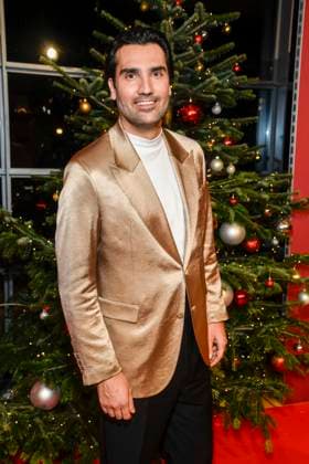 ABBleipzig Jonathan Tetelman Saenger on the red carpet at the 31 Jose Carreras Gala at Media City Leipzig, on 10 12 25 Saxony Germany