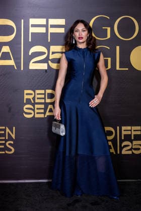 Golden Globes Gala at Red Sea Film Festival - Jeddah Olga Kurylenko attends the Golden Globes Gala Dinner, as part of the 5th edition of the Red Sea Film Festival in Jeddah, Saudi Arabia, on December 10, 2025. Photo by Balkis Press ABACAPRESS.COM Jeddah Saudi Arabia  Copyright: xBalkisxPress ABACAx