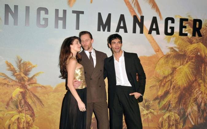 The Night Manager S2 UK TV premiere, London Camila Morrone, Tom Hiddleston and Diego Calva at The Night Manager S2 UK TV premiere, BFI Southbank, Belvedere Road, on Wednesday 10 December 2025 in London, England, UK. CAP CAN CAN London UK Great Britain Copyright: xCanxNguyen CapitalxPicturesx
