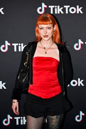 STOCKHOLM, SWEDEN 20251211 Evelina Forsell arrives at this years Year on TikTok event at Stockholms Gasverk STOCKHOLM SWEDEN x10050x  Copyright: xPontusxLundahl TTx YEAR ON TIKTOK leay_z51H1w