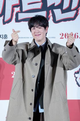 HEARTMAN film press conference SEOUL, SOUTH KOREA, DEC 11: South Korean actor Pyo Ji-hoon ( Block B - P.O ) during HEARTMAN film press conference at the Lotte Cinema in Seoul, South Korea, on December 11, 2025. Seoul the Lotte Cinema South Korea 8245_286064 Copyright: xStevexChoxKyewoong PentaxPressx