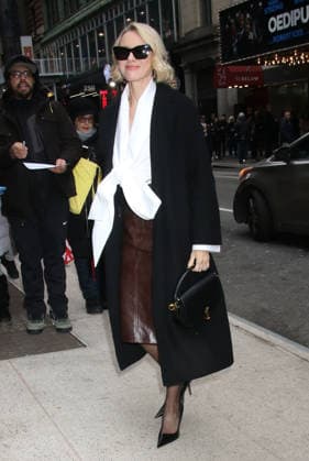 NEW YORK, NY- DECEMBER 10: Naomi Watts seen arriving at the screening on Song Sung Blue at the Robin Williams Center-SAG-AFTRA Foundation in New YorkCity on December 10, 2025. Copyright: xRWx