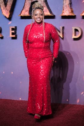 UK Premiere of Avatar: Fire and Ash on Thursday 11 December 2025 Marisha Wallace seen at the UK Premiere of Avatar: Fire and Ash on Thursday 11 December 2025 at BFI IMAX, London. ., Credit:Julie Edwards Avalon  Copyright: xJuliexEdwardsx xAvalonx 1058517104