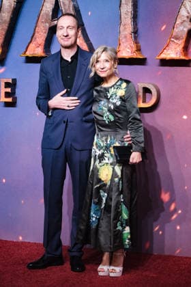 UK Premiere of Avatar: Fire and Ash on Thursday 11 December 2025 David Thewlis and Hermine Poitou seen at the UK Premiere of Avatar: Fire and Ash on Thursday 11 December 2025 at BFI IMAX, London. ., Credit:Julie Edwards Avalon  Copyright: xJuliexEdwardsx xAvalonx 1058517763