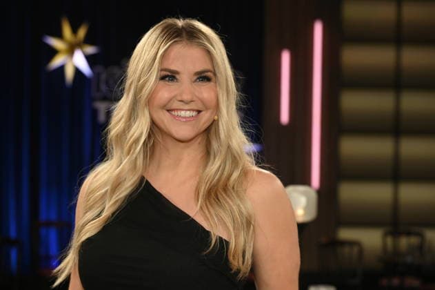 Singer Beatrice Egli as a guest on the WDR talk show Kölner Treff