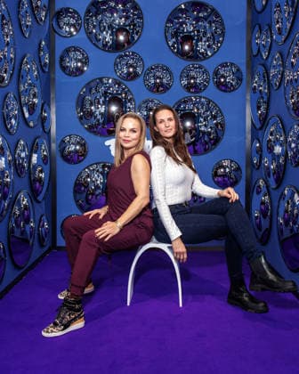 Opening of Bubble Planet The Adventure Museum Regina Halmich and Katrin Wrobel at the opening of Bubble Planet The Adventure Museum for all the Senses at Arena Berlin on 11 12 2025 Copyright: xEventpressxKochanx