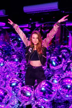 Opening of Bubble Planet The Experience Museum Josephin Busch at the opening of Bubble Planet The Experience Museum for all the Senses in the Arena Berlin on 11 12 2025 Copyright: xEventpressxKochanx