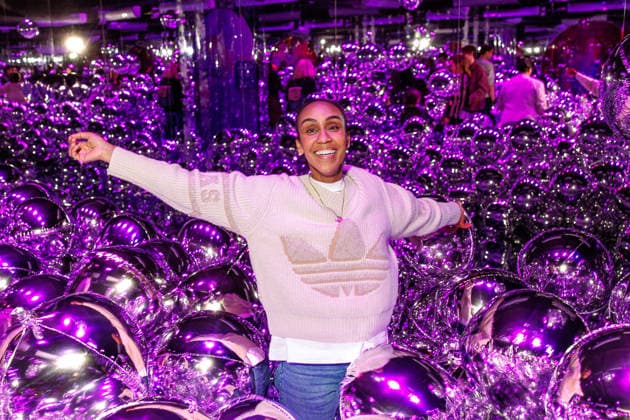 Opening of Bubble Planet The Experience Museum Hadnet Tesfai at the opening of Bubble Planet The Experience Museum for all the Senses at Arena Berlin on 11 12 2025 Copyright: xEventpressxKochanx
