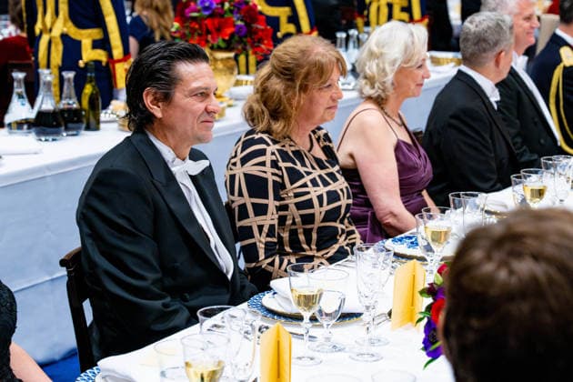 State visit of Finland to the Netherlands, Amsterdam, The Netherlands - 11 Dec 2025 Jari Litmanen during the state banquet at the Royal Palace in Amsterdam during the state visit of Finland to the Netherlands. Amsterdam The Netherlands  Copyright: xMischaxSchoemakerx