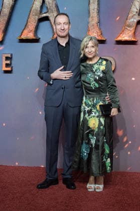 Avatar: Fire and Ash UK Premiere in London LONDON, UNITED KINGDOM - DECEMBER 11: David Thewlis and Hermine Poitou attend the UK premiere of Avatar: Fire and Ash at BFI IMAX, Waterloo in London, United Kingdom on December 11, 2025. Wiktor Szymanowicz Anadolu London United Kingdom. Editorial use only. Please get in touch for any other usage.  Copyright: x2025xAnadoluxWiktorxSzymanowiczx
