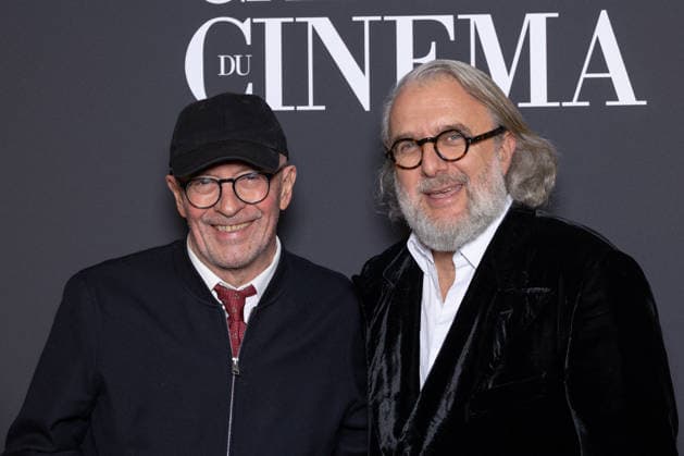 Andre Bazin - Cahiers Du Cinema Prize Jacques Audiard, Gregoire Chertok attends the Andre Bazin - Cahiers Du Cinema-Chanel Prize at La Coupole on December 11, 2025 in Paris, France. Photo by Nasser Berzane ABACAPRESS.COM Paris France  Copyright: xBerzanexNasser ABACAx