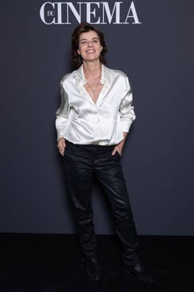 Andre Bazin - Cahiers Du Cinema Prize Irène Jacob attends the Andre Bazin - Cahiers Du Cinema-Chanel Prize at La Coupole on December 11, 2025 in Paris, France. Photo by Nasser Berzane ABACAPRESS.COM Paris France  Copyright: xBerzanexNasser ABACAx