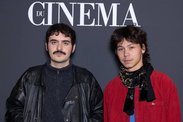 Andre Bazin - Cahiers Du Cinema Prize Anton Balekdjian, Mattéo Eustachon attends the Andre Bazin - Cahiers Du Cinema-Chanel Prize at La Coupole on December 11, 2025 in Paris, France. Photo by Nasser Berzane ABACAPRESS.COM Paris France  Copyright: xBerzanexNasser ABACAx