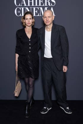 Andre Bazin - Cahiers Du Cinema Prize Naama Preis, Nadav Lapid attends the Andre Bazin - Cahiers Du Cinema-Chanel Prize at La Coupole on December 11, 2025 in Paris, France. Photo by Nasser Berzane ABACAPRESS.COM Paris France  Copyright: xBerzanexNasser ABACAx