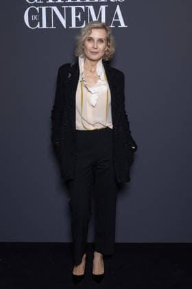 Andre Bazin - Cahiers Du Cinema Prize Mélita Toscan du Plantier attends the Andre Bazin - Cahiers Du Cinema-Chanel Prize at La Coupole on December 11, 2025 in Paris, France. Photo by Nasser Berzane ABACAPRESS.COM Paris France  Copyright: xBerzanexNasser ABACAx