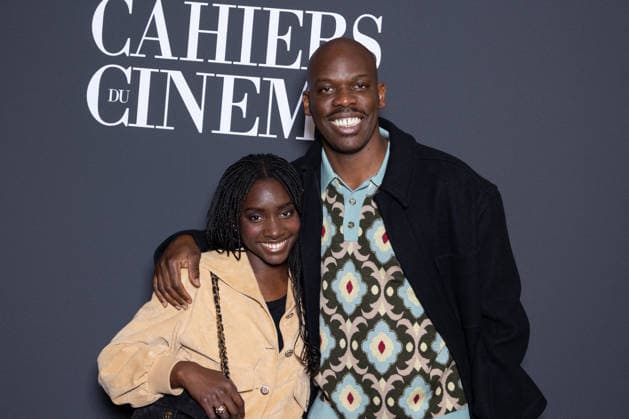 Andre Bazin - Cahiers Du Cinema Prize Suzy Bemba, Jean-Pascal Zadi attends the Andre Bazin - Cahiers Du Cinema-Chanel Prize at La Coupole on December 11, 2025 in Paris, France. Photo by Nasser Berzane ABACAPRESS.COM Paris France  Copyright: xBerzanexNasser ABACAx