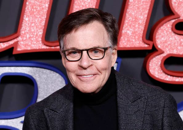 Bob Costas arrives on the red carpet at the Focus Features Song Sung Blue New York Premiere at AMC Lincoln Square Theater on Thursday, December 11, 2025 in New York City.  NYP202512111041 JohnxAngelillo