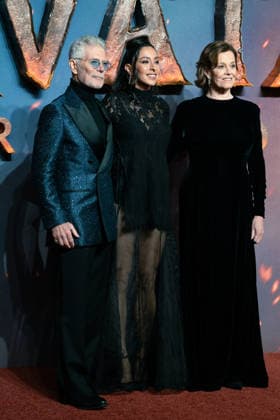 Avatar: Fire And Ash UK Premiere - Arrivals Stephen Lang, Oona Chaplin and Sigourney Weaver attend the Avatar: Fire And Ash UK Premiere at BFI IMAX Waterloo, Credit:Lounis Tiar Avalon United Kingdom, London, BFI Imax Waterloo  Copyright: xLounisxTiarx xAvalonx 1058554658