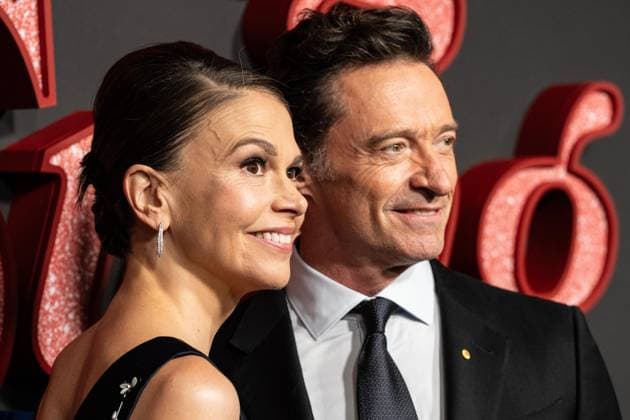 December 11, 2025, Bronx, New York, USA: Sutton Foster and HughJackman attend premiere of Song Sung Blue by FocusFeatures at AMC Lincoln Square in New York, NY on December 11, 2025 Bronx USA - ZUMAr339 20251211_znp_r339_067 Copyright: xLevxRadinx