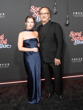 December 11, 2025, Bronx, New York, USA: Jamison Bess Belushi and Jim Belushi attend premiere of Song Sung Blue by FocusFeatures at AMC Lincoln Square in New York, NY on December 11, 2025 Bronx USA - ZUMAr339 20251211_znp_r339_107 Copyright: xLevxRadinx