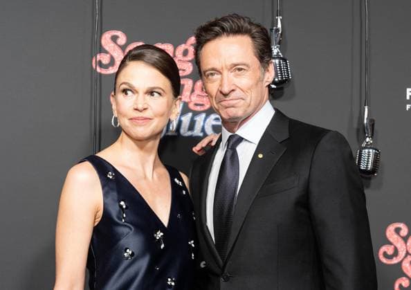 December 11, 2025, Bronx, New York, USA: Sutton Foster and Hugh Jackman attend premiere of Song Sung Blue by FocusFeatures at AMC Lincoln Square in New York, NY on December 11, 2025 Bronx USA - ZUMAr339 20251211_znp_r339_160 Copyright: xLevxRadinx