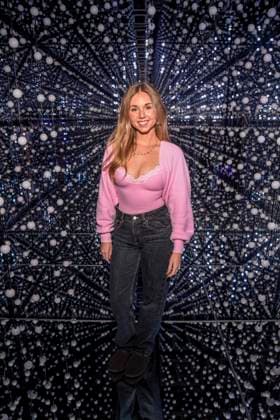 ABBberlin Dalia Mya as guest at the opening of Bubble Planet The Experience Museum for All Senses at Arena Berlin 11 12 2025 Berlin Germany