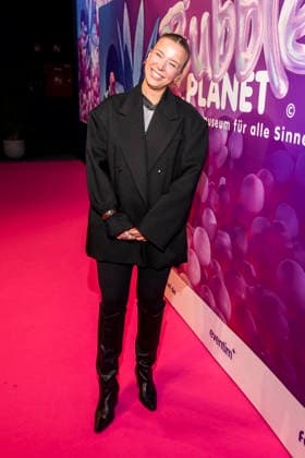 ABBberlin Pauline Stockmann as guest at the opening of Bubble Planet The Experience Museum for all the Senses in the Arena Berlin 11 12 2025 Berlin Germany