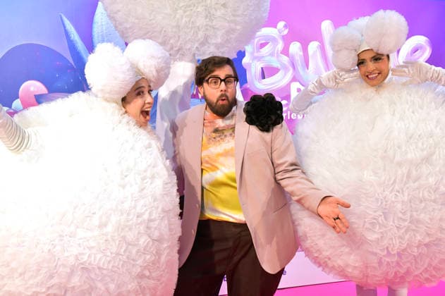 Steven Preisner at the exhibition opening Bubble Planet The experience museum for all the senses in the Arena Berlin Berlin, 11 12 2025 Foto:xM.xBehrensx xFuturexImagex bubble_5221