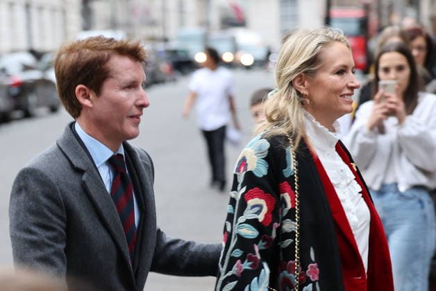 . 12 12 2025. London, United Kingdom. James Blunt arriving for the christening of Princess Beatrice s daughter Athena , at the Chapel Royal at St.James s Palace in London.  xStephenxLockx xi-Imagesx IIM-26450-0003