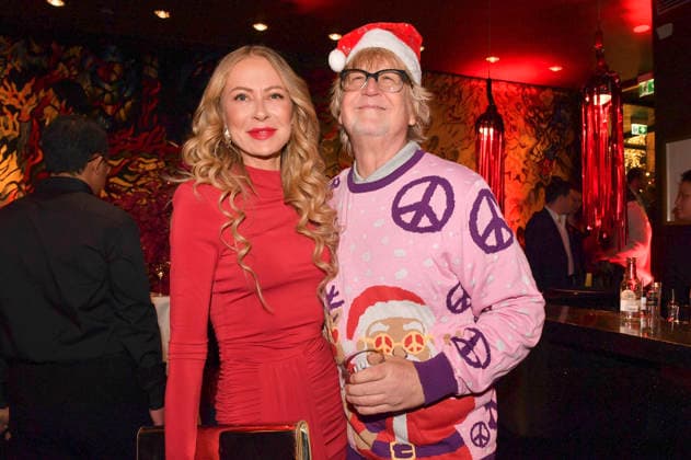 Jenny Elvers and Martin Krug at Cathy™s Charity Christmas Living Hotel Das Viktualienmarkt Munich, 11 12 2025 Foto:xB.xInsingerx xFuturexImagex cathy_5209