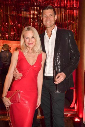 Sonja Kiefer and Cedric Schwarz at Cathy™s Charity Christmas Living Hotel Das Viktualienmarkt Munich, 11 12 2025 Foto:xB.xInsingerx xFuturexImagex cathy_5211