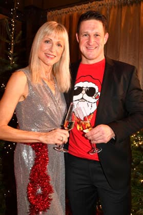 Matthias Steiner with his wife Inge Steiner at Cathy™s Charity Christmas Living Hotel Das Viktualienmarkt Munich, 11 12 2025 Foto:xB.xInsingerx xFuturexImagex cathy_5230