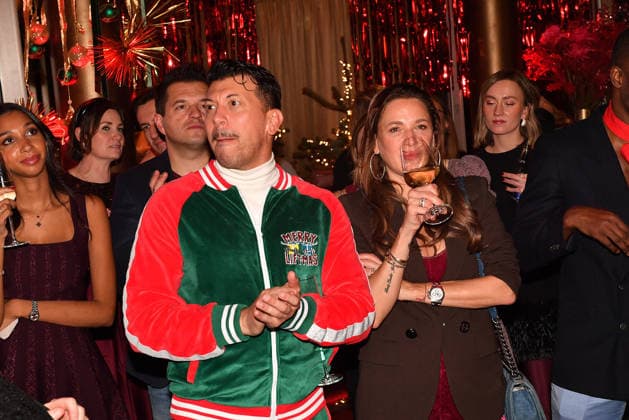 Simone Ballack at Cathy s Charity Christmas Event at the Living Hotel Das Viktualienmarkt on 11 12 2025 in Munich Cathy Hummels Charity Christmas Event in Munich