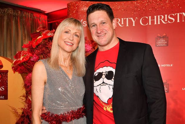 Inge Steiner and Matthias Steiner at Cathy s Charity Christmas Event at the Living Hotel Das Viktualienmarkt on 11 12 2025 in Munich Cathy Hummels Charity Christmas Event in Munich