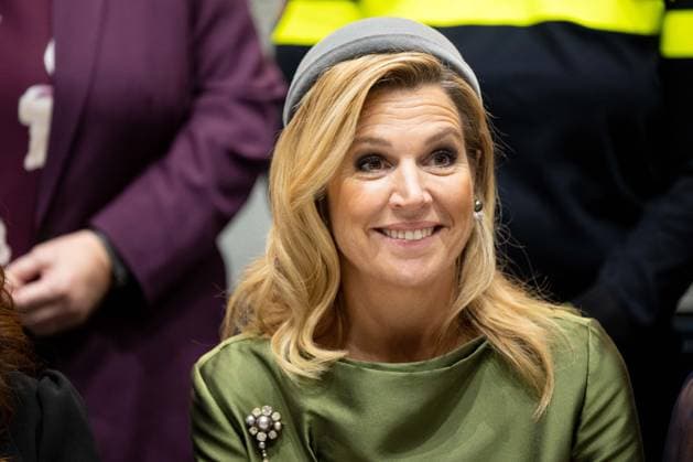 12-12-2025 Rijswijk Queen Maxima and Suzanne Innes-Stubb visited the Huis van de Stad (City Hall), with the focus on domestic violence against women and femicide, in Rijswijk on the 2nd day of the 2 day statevisit to the Netherlands. Â  Copyright: xPPEx