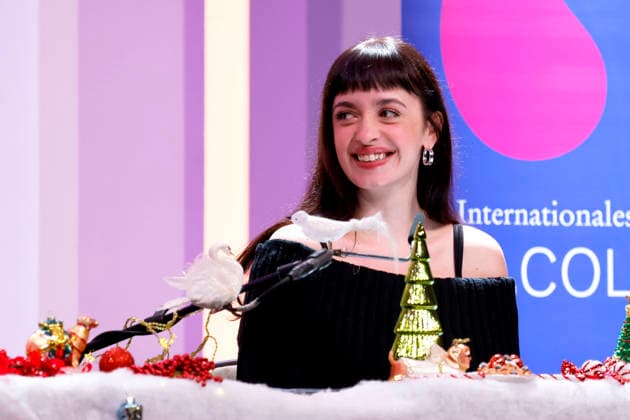 Actress Nellie Thalbach at the Lit Cologne special event Christmas with the Thalbach family at the Flora Cologne, 12 12 2025 NRW Germany Copyright: xChristophxHardtx