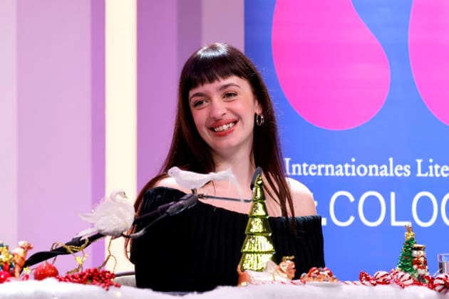 Actress Nellie Thalbach at the Lit Cologne special event Christmas with the Thalbach family at the Flora Cologne, 12 12 2025 NRW Germany Copyright: xChristophxHardtx