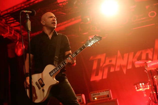 Danko Jones from the band Danko Jones at a concert at Astra Kulturhaus in Berlin, December 12, 2025 Danko Jones concert Berlin