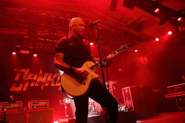 Danko Jones from the band Danko Jones at a concert at Astra Kulturhaus in Berlin, December 12, 2025 Danko Jones concert Berlin