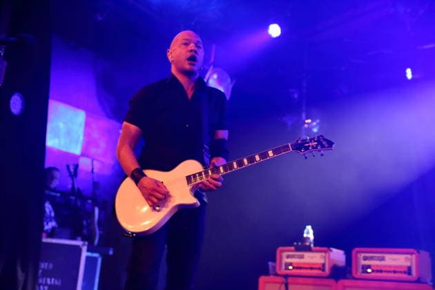 Danko Jones from the band Danko Jones at a concert at Astra Kulturhaus in Berlin, December 12, 2025 Danko Jones concert Berlin