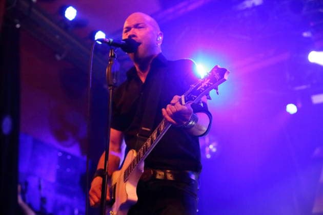 Danko Jones from the band Danko Jones at a concert at Astra Kulturhaus in Berlin, December 12, 2025 Danko Jones concert Berlin