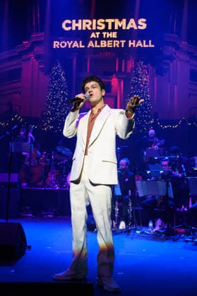 Jamie Cullum Performs at Royal Albert Hall, London English singer-songwriter Jamie Cullum performs with his big band for his The Pianoman at Christmas show at Royal Albert Hall, London, England, UK on Friday 12 December 2025., Credit:Justin Ng Avalon UK, England, London, Royal Albert Hall  Copyright: xJustinxNgx xAvalonx 1058792648