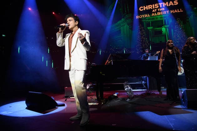 Jamie Cullum Performs at Royal Albert Hall, London English singer-songwriter Jamie Cullum performs with his big band for his The Pianoman at Christmas show at Royal Albert Hall, London, England, UK on Friday 12 December 2025., Credit:Justin Ng Avalon UK, England, London, Royal Albert Hall  Copyright: xJustinxNgx xAvalonx 1058792662