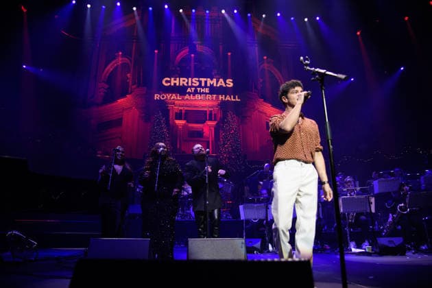 Jamie Cullum Performs at Royal Albert Hall, London English singer-songwriter Jamie Cullum performs with his big band for his The Pianoman at Christmas show at Royal Albert Hall, London, England, UK on Friday 12 December 2025., Credit:Justin Ng Avalon UK, England, London, Royal Albert Hall  Copyright: xJustinxNgx xAvalonx 1058792674