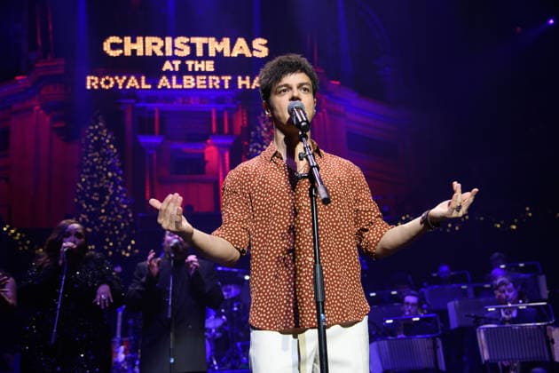 Jamie Cullum Performs at Royal Albert Hall, London English singer-songwriter Jamie Cullum performs with his big band for his The Pianoman at Christmas show at Royal Albert Hall, London, England, UK on Friday 12 December 2025., Credit:Justin Ng Avalon UK, England, London, Royal Albert Hall  Copyright: xJustinxNgx xAvalonx 1058792680