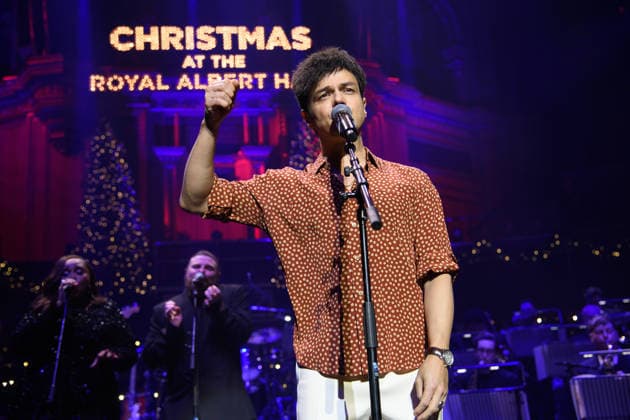 Jamie Cullum Performs at Royal Albert Hall, London English singer-songwriter Jamie Cullum performs with his big band for his The Pianoman at Christmas show at Royal Albert Hall, London, England, UK on Friday 12 December 2025., Credit:Justin Ng Avalon UK, England, London, Royal Albert Hall  Copyright: xJustinxNgx xAvalonx 1058792682